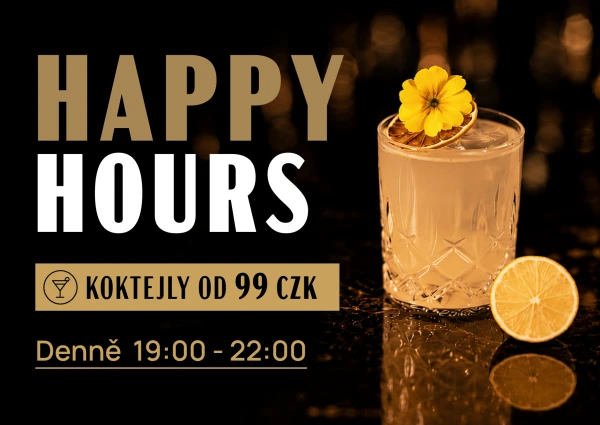 Happy Hours banner