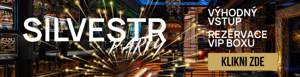 Silvestr party v centru Prahy