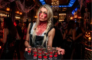 Halloweenská party série ve Zlatém Stromu